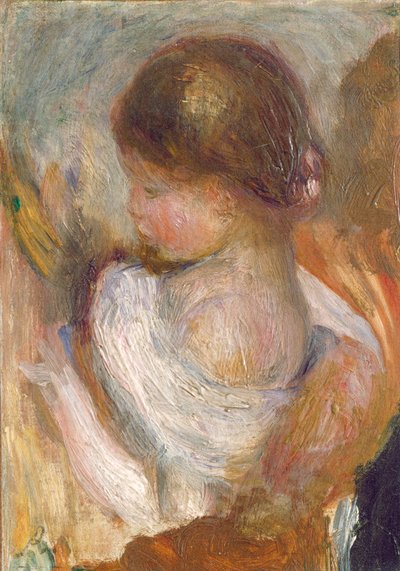 Jeune fille lisant, c.1888 - Pierre Auguste Renoir